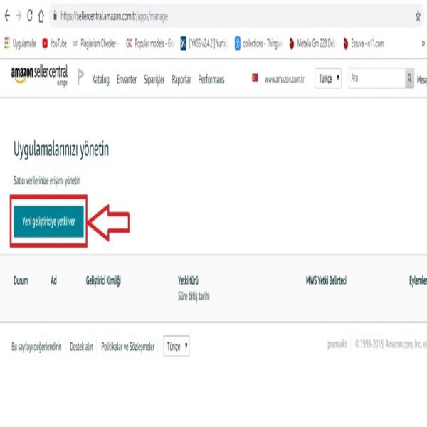 Amazon Api Bilgileri Nasıl Alınır?